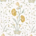KHILANA FLORAL fabric MARIGOLD color by Schumacher