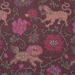 KHOTAN WEAVE Fabric – AUBERGINE | Schumacher | Wallpaper Twi KHOTAN WEAVE fabric AUBERGINE color by Schumacher