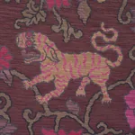 KHOTAN WEAVE Fabric – AUBERGINE | Schumacher | Wallpaper Twi KHOTAN WEAVE fabric AUBERGINE color by Schumacher