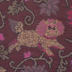 KHOTAN WEAVE Fabric – AUBERGINE | Schumacher | Wallpaper Twi KHOTAN WEAVE fabric AUBERGINE color by Schumacher