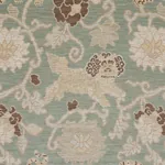 KHOTAN WEAVE fabric MINERAL color by Schumacher