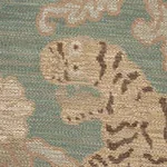 KHOTAN WEAVE fabric MINERAL color by Schumacher