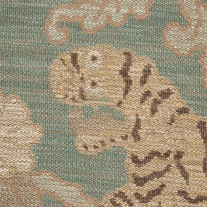 KHOTAN WEAVE fabric MINERAL color by Schumacher