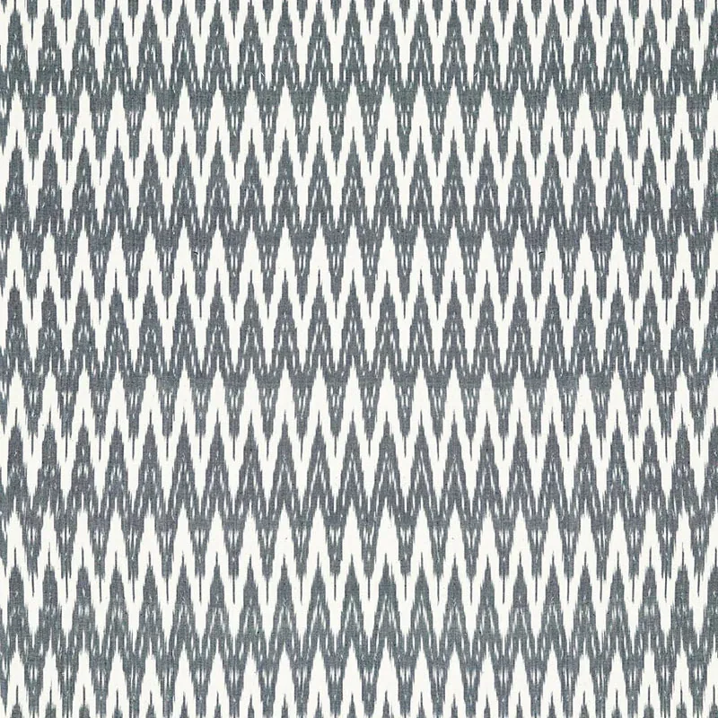 KILIMANJARO IKAT fabric DENIM color by Schumacher