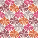 KIMONO IKAT fabric BERRY color by Schumacher