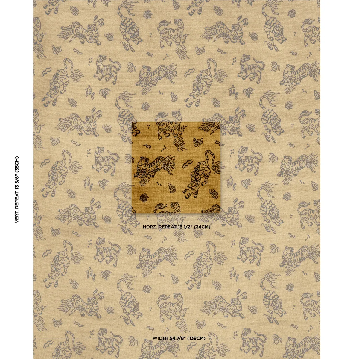 KINABALU VELVET Fabric – GOLD | Schumacher | Wallpaper Twins KINABALU VELVET fabric GOLD color by Schumacher
