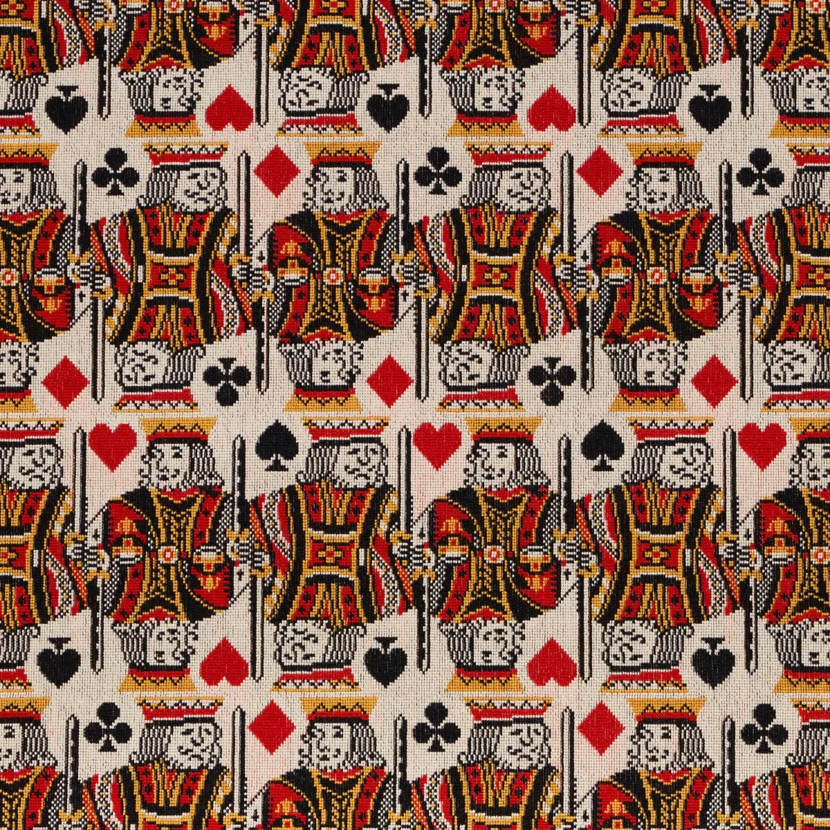 KING ÉPINGLÉ fabric DOCUMENT color by Schumacher