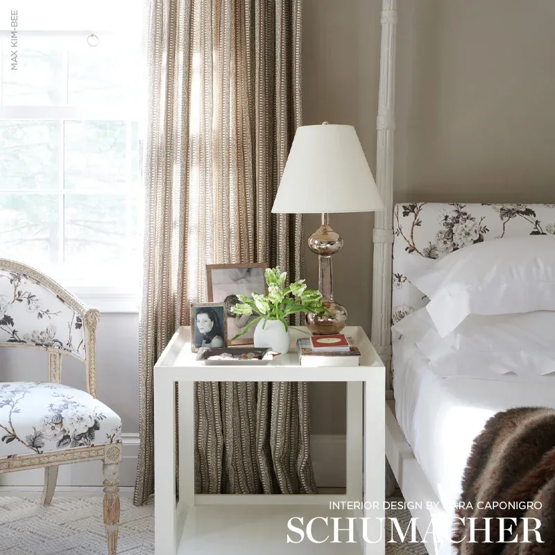 KIOSK Fabric – BERBER BROWN | Schumacher | Wallpaper Twins KIOSK fabric BERBER BROWN color by Schumacher
