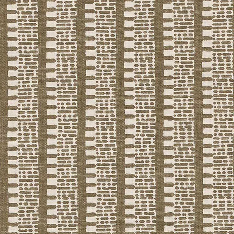 KIOSK fabric BERBER BROWN color by Schumacher
