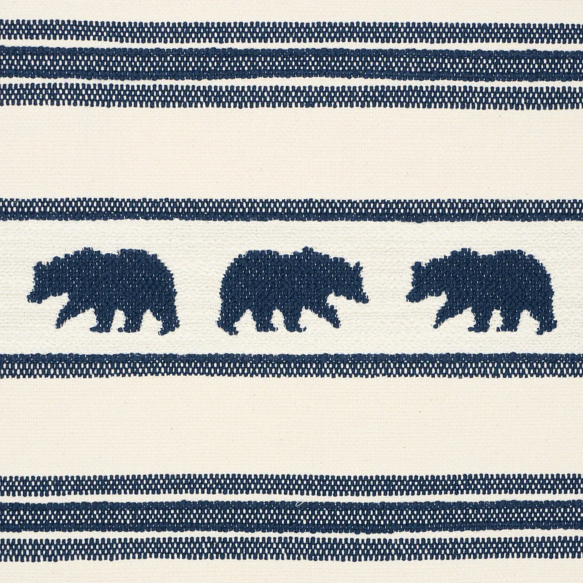 KODA STRIPE Fabric – INDIGO | Schumacher | Wallpaper Twins KODA STRIPE fabric INDIGO color by Schumacher