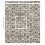 KUDU Fabric – BLACK | Schumacher | Wallpaper Twins KUDU fabric BLACK color by Schumacher