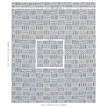 KUDU Fabric – BLUE | Schumacher | Wallpaper Twins KUDU fabric BLUE color by Schumacher