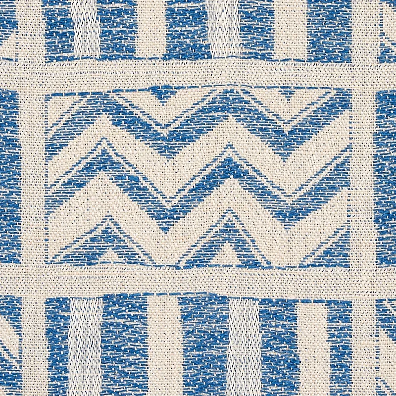KUDU Fabric – BLUE | Schumacher | Wallpaper Twins KUDU fabric BLUE color by Schumacher