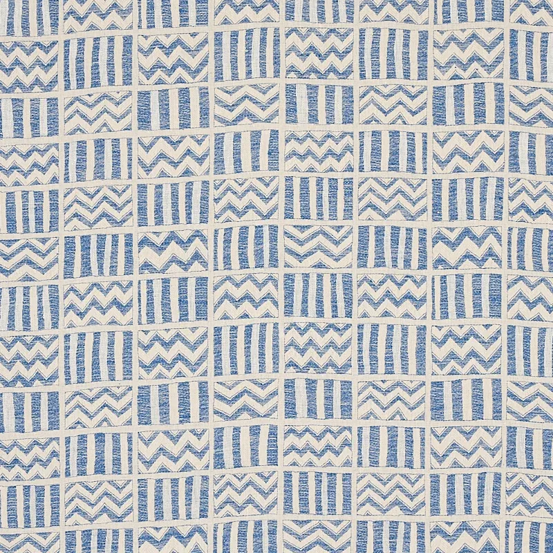KUDU fabric BLUE color by Schumacher