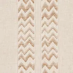 KUDU STRIPE fabric SAND color by Schumacher