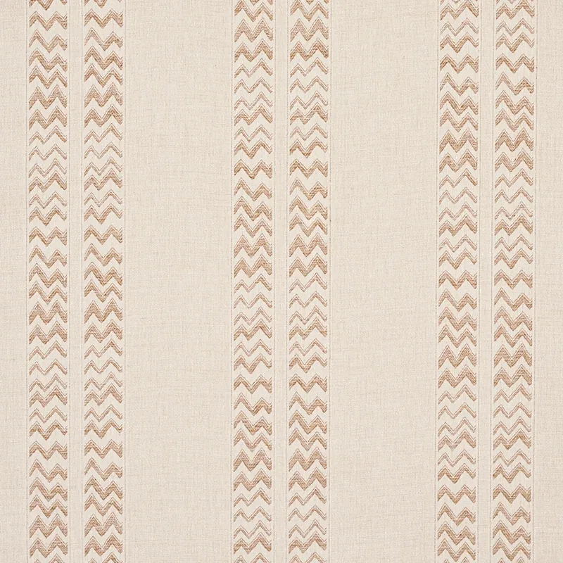KUDU STRIPE fabric SAND color by Schumacher