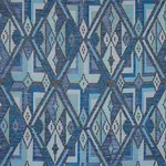 KUZMA Fabric – BLUE | Schumacher | Wallpaper Twins KUZMA fabric BLUE color by Schumacher