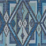 KUZMA Fabric – BLUE | Schumacher | Wallpaper Twins KUZMA fabric BLUE color by Schumacher