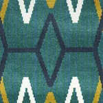 KYOTO TRELLIS Fabric – EMERALD | Schumacher | Wallpaper Twin KYOTO TRELLIS fabric EMERALD color by Schumacher