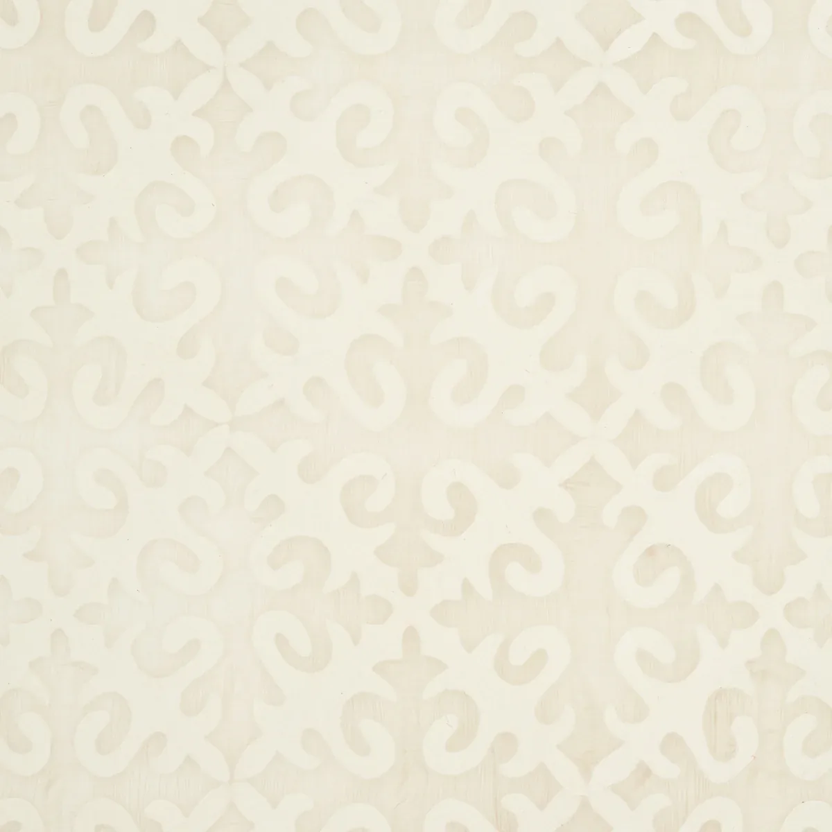 KYRGYZSTAN WOOL SILK PANEL fabric OYSTER AND NATURAL color by Schumacher