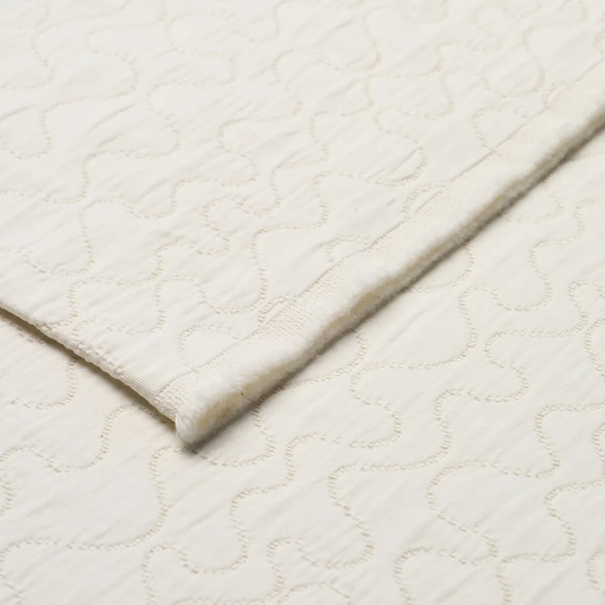 LA BELLE MATELASSÉ Fabric – IVORY | Schumacher | Wallpaper T LA BELLE MATELASSÉ fabric IVORY color by Schumacher