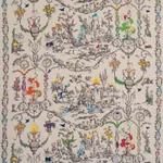 LA LIBERTE AMERICAINE TOILE Fabric – MULTIVERSE | Schumacher LA LIBERTE AMERICAINE TOILE fabric MULTIVERSE color by Schumacher