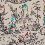 LA LIBERTE AMERICAINE TOILE Fabric – MULTIVERSE | Schumacher LA LIBERTE AMERICAINE TOILE fabric MULTIVERSE color by Schumacher