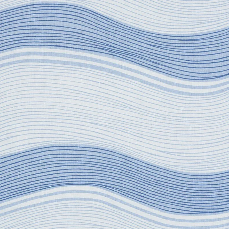 LA MAREA fabric BLUE color by Schumacher