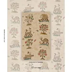 LA MENAGERIE Fabric – CREAM | Schumacher | Wallpaper Twins LA MENAGERIE fabric CREAM color by Schumacher