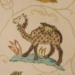 LA MENAGERIE Fabric – CREAM | Schumacher | Wallpaper Twins LA MENAGERIE fabric CREAM color by Schumacher