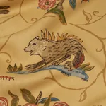 LA MENAGERIE Fabric – MARIGOLD | Schumacher | Wallpaper Twin LA MENAGERIE fabric MARIGOLD color by Schumacher