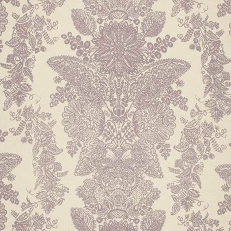 LACE fabric ORCHID color by Schumacher