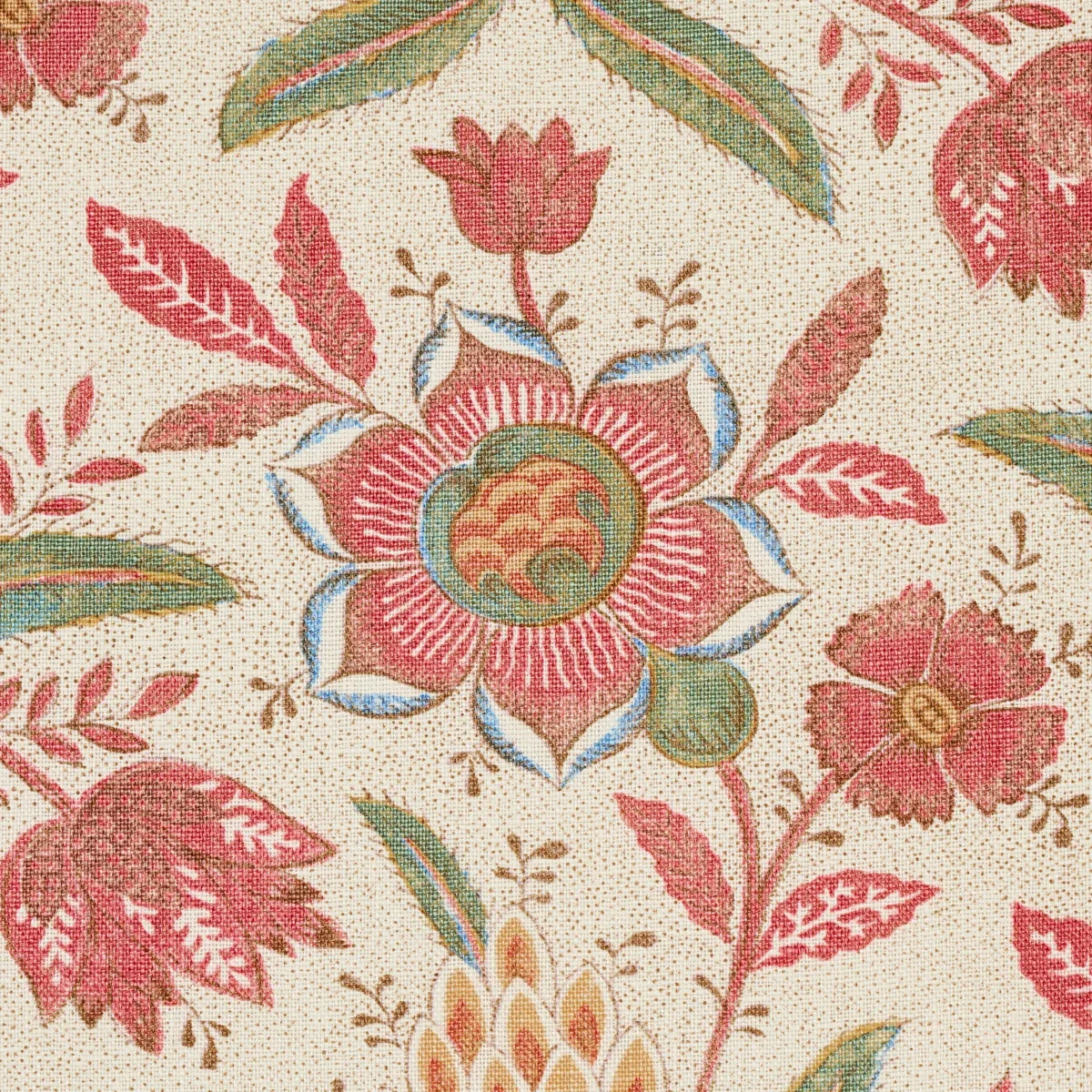LAFAYETTE BOTANICAL fabric DOCUMENT color by Schumacher