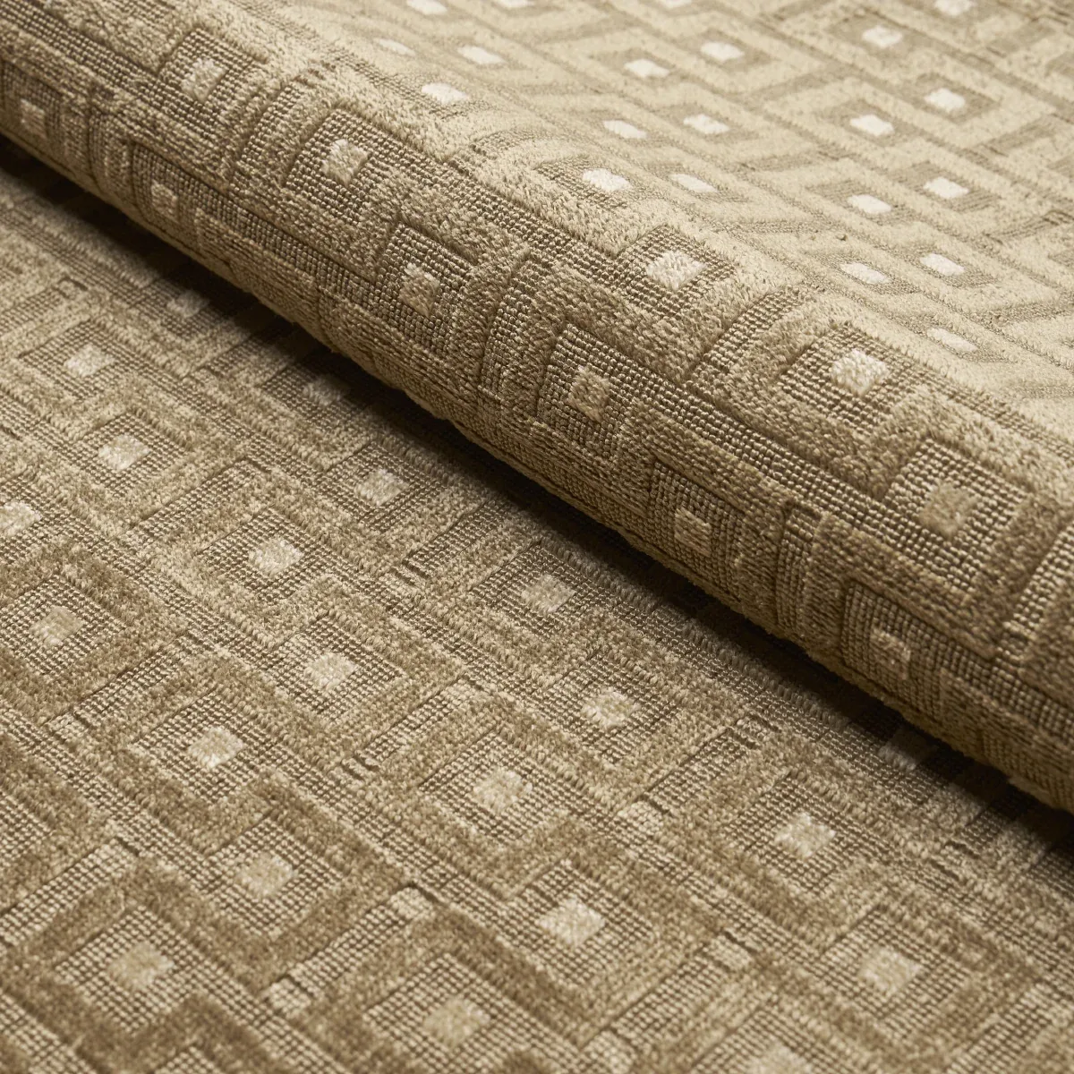LALANO LINEN VELVET Fabric – BRONZE | Schumacher | Wallpaper LALANO LINEN VELVET fabric BRONZE color by Schumacher