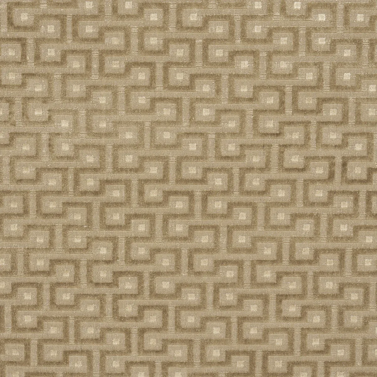 LALANO LINEN VELVET fabric BRONZE color by Schumacher