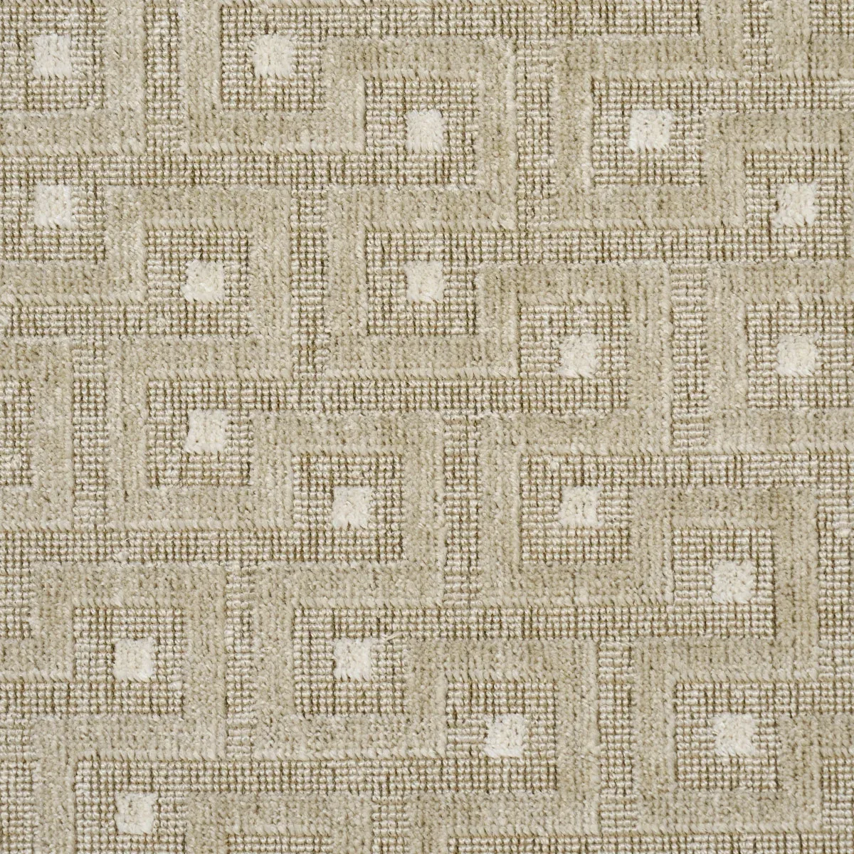 LALANO LINEN VELVET fabric NATURAL color by Schumacher