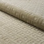 LALANO LINEN VELVET fabric NATURAL color by Schumacher