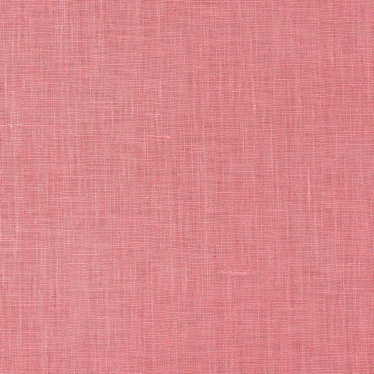 LANGE GLAZED LINEN fabric CORAL color by Schumacher