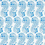 Lani Fabric – BLUE | Schumacher | Wallpaper Twins Lani fabric BLUE color by Schumacher