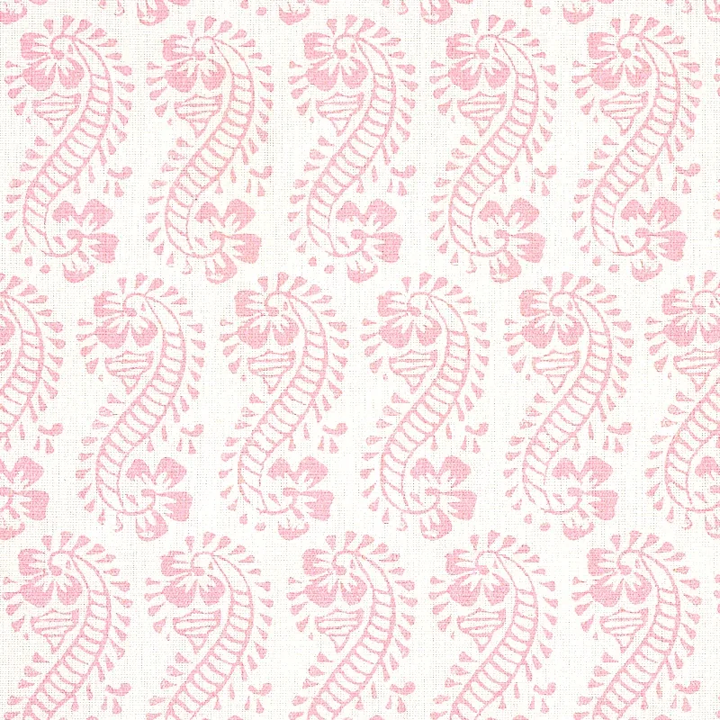 Lani fabric PINK color by Schumacher