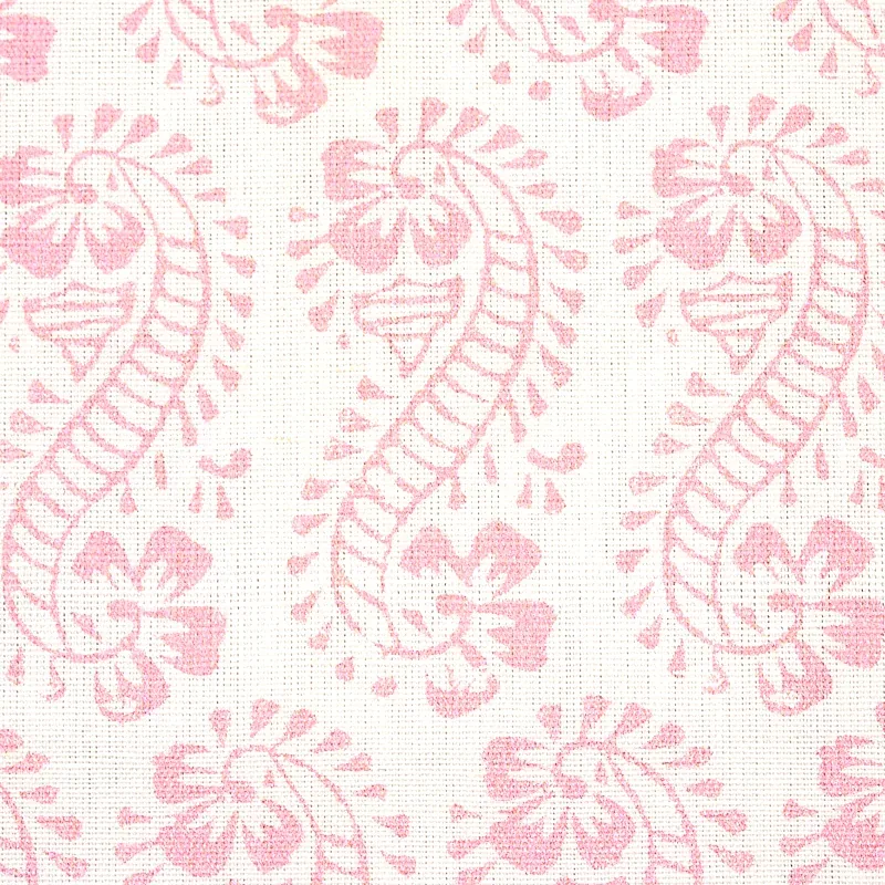 Lani fabric PINK color by Schumacher