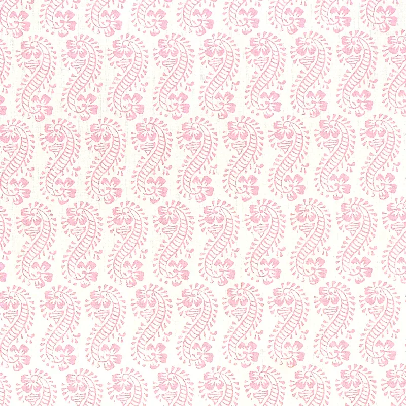 Lani fabric PINK color by Schumacher