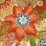 LANSDALE BOUQUET fabric SPRING color by Schumacher