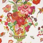 LANSDALE BOUQUET Fabric – SUMMER | Schumacher | Wallpaper Tw LANSDALE BOUQUET fabric SUMMER color by Schumacher