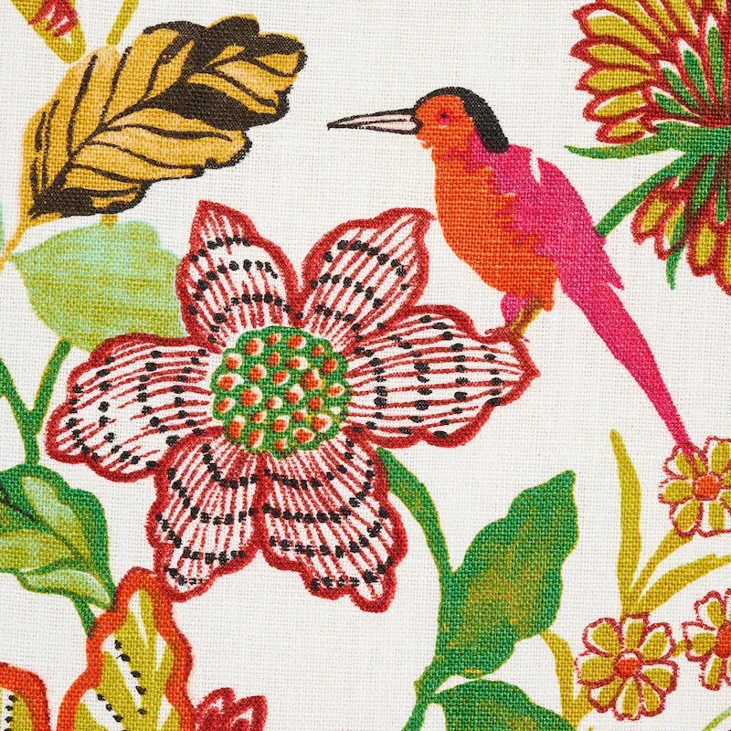 LANSDALE BOUQUET Fabric – SUMMER | Schumacher | Wallpaper Tw LANSDALE BOUQUET fabric SUMMER color by Schumacher