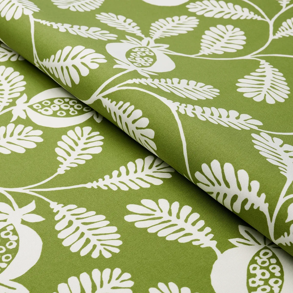 LANZADERA VINE INDOOR/OUTDOOR Fabric – HONEYDEW | Schumacher LANZADERA VINE INDOOR/OUTDOOR fabric HONEYDEW color by Schumacher