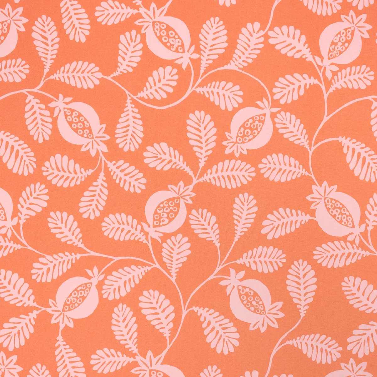 LANZADERA VINE INDOOR/OUTDOOR fabric MELON color by Schumacher
