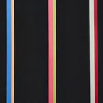 LARIVEY STRIPE Fabric – CHARCOAL | Schumacher | Wallpaper Tw LARIVEY STRIPE fabric CHARCOAL color by Schumacher