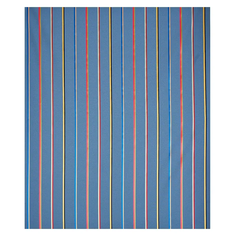 LARIVEY STRIPE fabric SLATE color by Schumacher