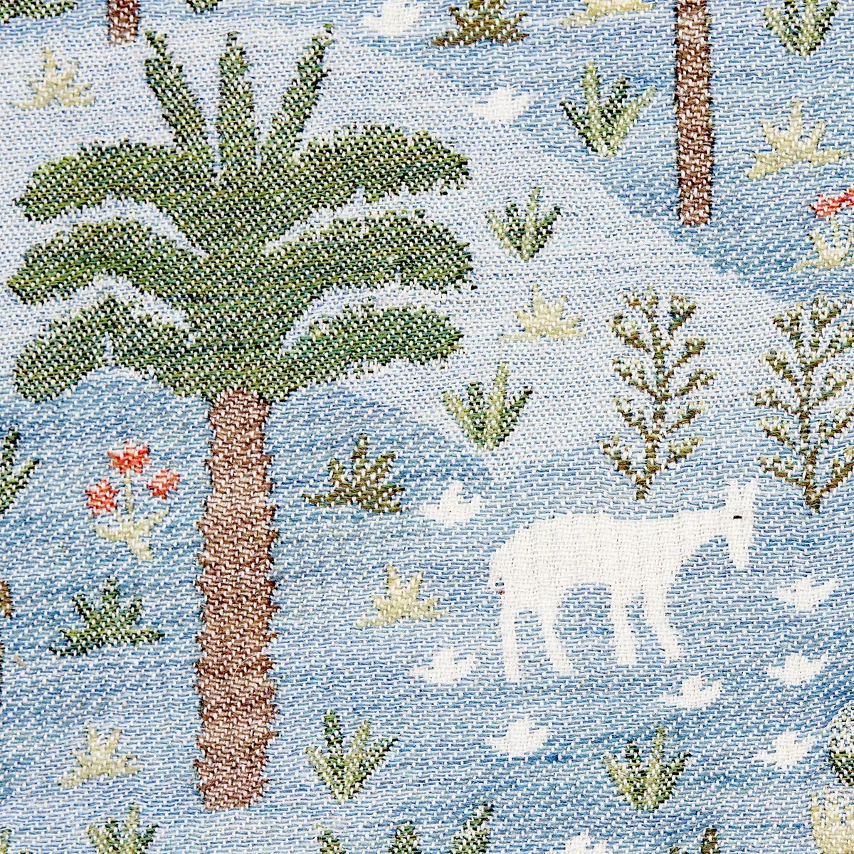 LAS COLINAS SCENIC TAPESTRY Fabric – BLUE | Schumacher | Wal LAS COLINAS SCENIC TAPESTRY fabric BLUE color by Schumacher